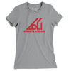 Atlanta Apollos Soccer Women's T-Shirt-Athletic Heather-Allegiant Goods Co. Vintage Sports Apparel