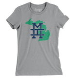 Michigan Home State Women's T-Shirt-Allegiant Goods Co. Vintage Sports Apparel