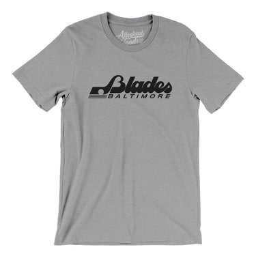 Baltimore Blades Hockey Men/Unisex T-Shirt-Allegiant Goods Co. Vintage Sports Apparel