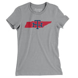 Tennessee Home State Women's T-Shirt-Allegiant Goods Co. Vintage Sports Apparel