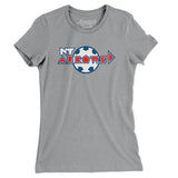 New York Arrows Soccer Women's T-Shirt-Allegiant Goods Co. Vintage Sports Apparel