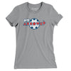 New York Arrows Soccer Women's T-Shirt-Athletic Heather-Allegiant Goods Co. Vintage Sports Apparel