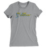 Carolina Lightnin' Soccer Women's T-Shirt-Silver-Allegiant Goods Co. Vintage Sports Apparel