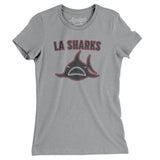 Los Angeles Sharks Hockey Women's T-Shirt-Allegiant Goods Co. Vintage Sports Apparel