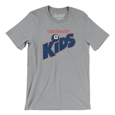 Cincinnati Kids Soccer Men/Unisex T-Shirt-Allegiant Goods Co. Vintage Sports Apparel
