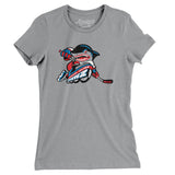 Long Island Jawz Roller Hockey Women's T-Shirt-Allegiant Goods Co. Vintage Sports Apparel