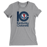 Kentucky Colonels Basketball Women's T-Shirt-Allegiant Goods Co. Vintage Sports Apparel