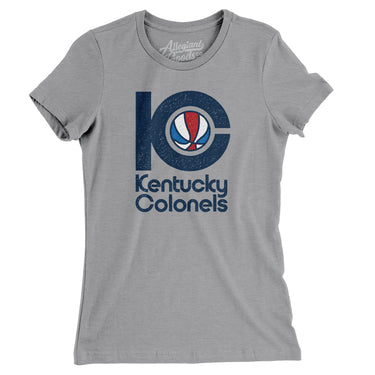 Kentucky Colonels Basketball Women's T-Shirt-Allegiant Goods Co. Vintage Sports Apparel