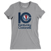 Kentucky Colonels Basketball Women's T-Shirt-Athletic Heather-Allegiant Goods Co. Vintage Sports Apparel