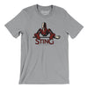 Arizona Sting Lacrosse Men/Unisex T-Shirt-Athletic Heather-Allegiant Goods Co. Vintage Sports Apparel