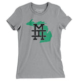 Michigan Home State Women's T-Shirt-Allegiant Goods Co. Vintage Sports Apparel