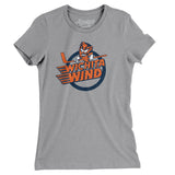 Wichita Wind Hockey Women's T-Shirt-Allegiant Goods Co. Vintage Sports Apparel