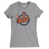 Wichita Wind Hockey Women's T-Shirt-Athletic Heather-Allegiant Goods Co. Vintage Sports Apparel