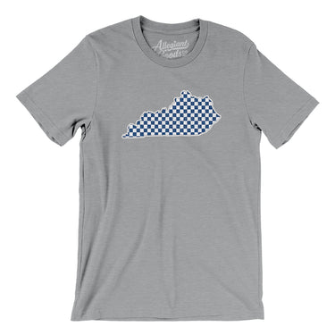 Kentucky Checkerboard Men/Unisex T-Shirt-Allegiant Goods Co. Vintage Sports Apparel