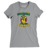 Phoenix Cobras Roller Hockey Women's T-Shirt-Athletic Heather-Allegiant Goods Co. Vintage Sports Apparel