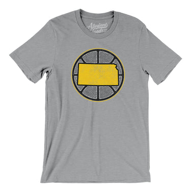 Kansas Basketball Men/Unisex T-Shirt-Allegiant Goods Co. Vintage Sports Apparel