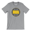 Kansas Basketball Men/Unisex T-Shirt-Athletic Heather-Allegiant Goods Co. Vintage Sports Apparel