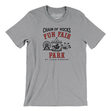 Chain of Rocks Amusement Park Men/Unisex T-Shirt-Allegiant Goods Co. Vintage Sports Apparel