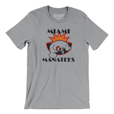 Miami Manatees Football Men/Unisex T-Shirt-Allegiant Goods Co. Vintage Sports Apparel