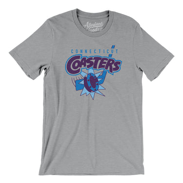 Connecticut Coasters Roller Hockey Men/Unisex T-Shirt-Allegiant Goods Co. Vintage Sports Apparel
