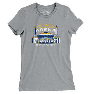 St. Louis Arena Women's T-Shirt-Allegiant Goods Co. Vintage Sports Apparel