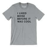 I Liked Boise Before It Was Cool Men/Unisex T-Shirt-Allegiant Goods Co. Vintage Sports Apparel