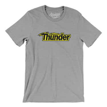 Baltimore Thunder Lacrosse Men/Unisex T-Shirt-Allegiant Goods Co. Vintage Sports Apparel