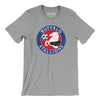 Buffalo Stallions Soccer Men/Unisex T-Shirt-Athletic Heather-Allegiant Goods Co. Vintage Sports Apparel