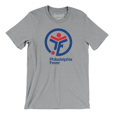 Philadelphia Fever Soccer Men/Unisex T-Shirt-Athletic Heather-Allegiant Goods Co. Vintage Sports Apparel