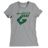 New York Generals Soccer Women's T-Shirt-Allegiant Goods Co. Vintage Sports Apparel