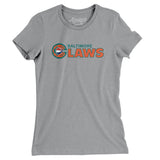 Baltimore Claws Basketball Women's T-Shirt-Allegiant Goods Co. Vintage Sports Apparel