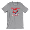 Columbus Stars Defunct Hockey Men/Unisex T-Shirt-Athletic Heather-Allegiant Goods Co. Vintage Sports Apparel