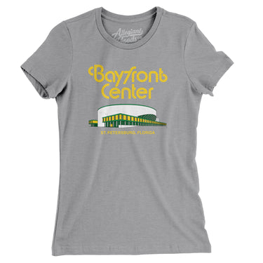 St. Petersburg Bayfront Center Women's T-Shirt-Allegiant Goods Co. Vintage Sports Apparel