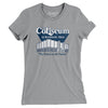 Richfield Ohio Coliseum Women's T-Shirt-Athletic Heather-Allegiant Goods Co. Vintage Sports Apparel