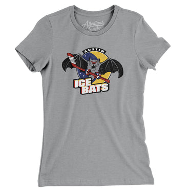 Austin Ice Bats Hockey Women's T-Shirt-Allegiant Goods Co. Vintage Sports Apparel
