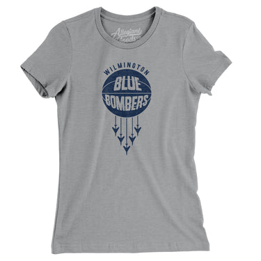 Wilmington Blue Bombers Basketball Women's T-Shirt-Allegiant Goods Co. Vintage Sports Apparel