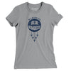 Wilmington Blue Bombers Basketball Women's T-Shirt-Athletic Heather-Allegiant Goods Co. Vintage Sports Apparel