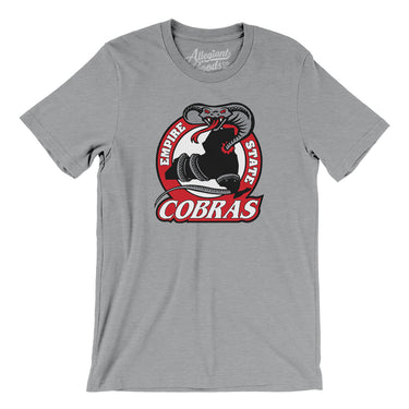 Empire State Cobras Roller Hockey Men/Unisex T-Shirt-Allegiant Goods Co. Vintage Sports Apparel