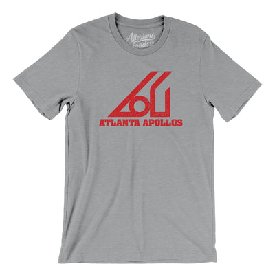 Atlanta Apollos Soccer Men/Unisex T-Shirt-Athletic Heather-Allegiant Goods Co. Vintage Sports Apparel