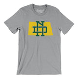 North Dakota Home State Men/Unisex T-Shirt-Allegiant Goods Co. Vintage Sports Apparel