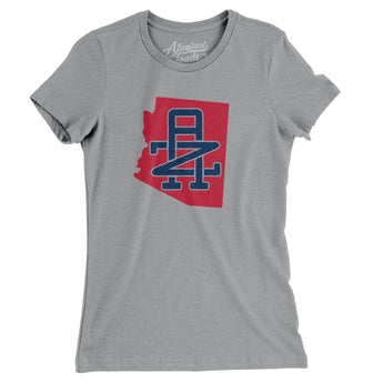 Arizona Home State Women's T-Shirt-Allegiant Goods Co. Vintage Sports Apparel