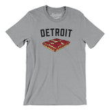 Detroit Style Pan Pizza Men/Unisex T-Shirt-Allegiant Goods Co. Vintage Sports Apparel