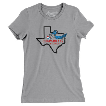 Dallas Chaparrals Basketball Women's T-Shirt-Allegiant Goods Co. Vintage Sports Apparel