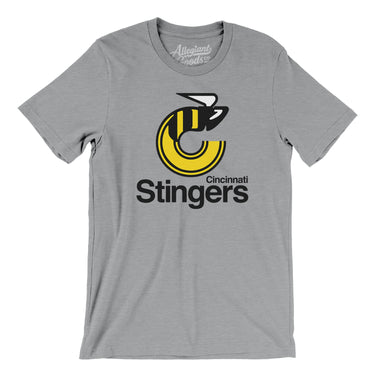 Cincinnati Stingers Hockey Men/Unisex T-Shirt-Allegiant Goods Co. Vintage Sports Apparel