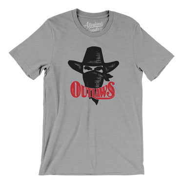 Arizona/Oklahoma Outlaws Football Men/Unisex T-Shirt-Allegiant Goods Co. Vintage Sports Apparel