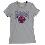 Pittsburgh Maulers Football Women's T-Shirt-Allegiant Goods Co. Vintage Sports Apparel