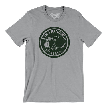 San Francisco Seals Hockey Men/Unisex T-Shirt-Allegiant Goods Co. Vintage Sports Apparel