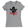 Arizona/Oklahoma Outlaws Football Women's T-Shirt-Athletic Heather-Allegiant Goods Co. Vintage Sports Apparel