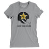 New York Stars Football Women's T-Shirt-Athletic Heather-Allegiant Goods Co. Vintage Sports Apparel