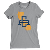 California Home State Women's T-Shirt-Allegiant Goods Co. Vintage Sports Apparel